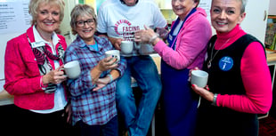 Sea of seasonal activity at church hall