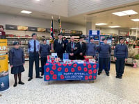 Camborne and Redruth out in force for Poppy Appeal