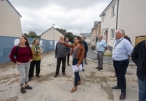 Councillors tour new housing developments spearheaded by Ocean Housing