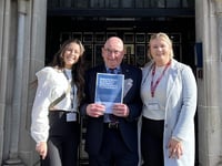 Parliament visit for Cornish student paramedics