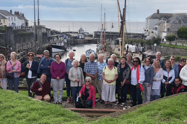 Truro twinning in Charlestown.
