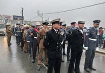 Video: Remembrance parade held in Newquay in tribute to the fallen