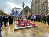Redruth and Camborne to remember the fallen this weekend