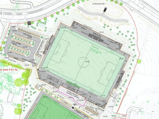 Plans submitted for 3,000 capacity stadium in Truro