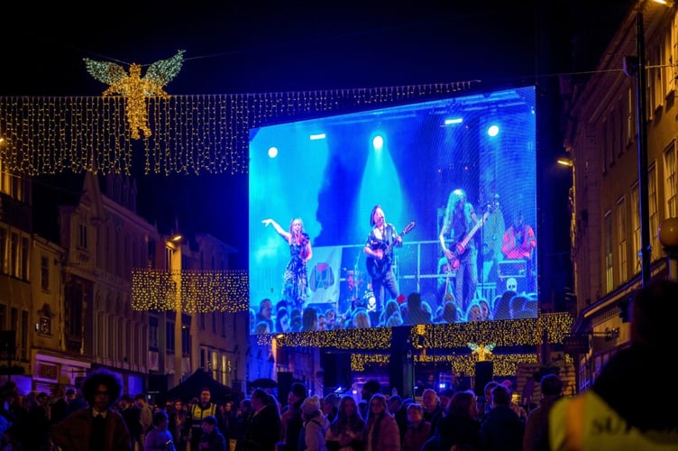 Truro Christmas Lights Switch-On