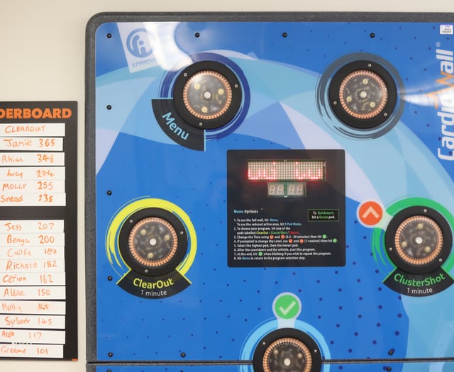 Electronic interactive wall installed to help improve mental health
