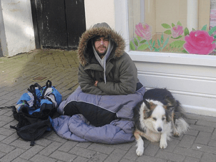 A homeless Newquay man died a day after he was released from jail