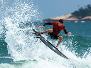 Lukas lands silver at surfing world championships