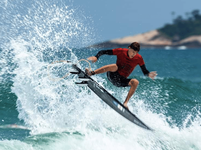 Lukas lands silver at surfing world championships