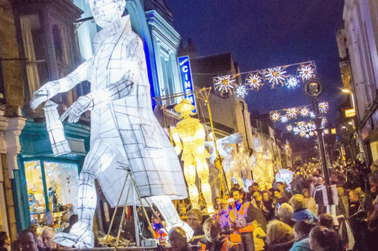 The Humphry Davy Lantern Parade