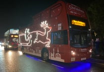 Santa bus continues journey around Duchy to raise money for charities