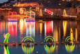 Mousehole and Marazion switch-on Christmas lights