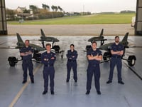 Royal Navy testing new drones at Predannack