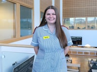 Student nurse helps shape future training