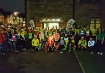 Festive runners put their best foot forward for good cause