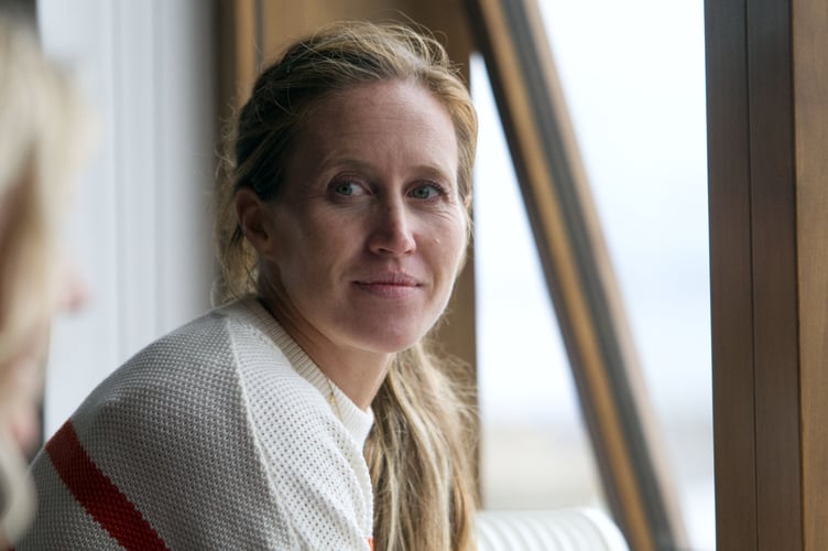 Helen Glover at Penlee Lifeboat Station, Channel 4 show.