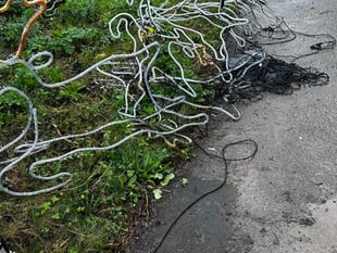 Callous Grinches vandalise Cubert's Christmas lights display