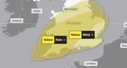Jan 2 South West Weather Warning