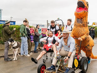Roll into 2025 with annual Saltash Rugby Club Pram Race