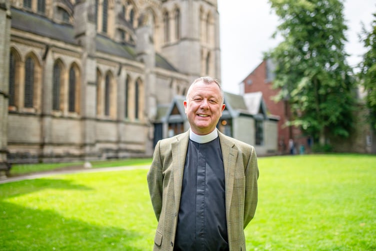 Canon Simon Robinson, soon to be sixth Dean of Truro Cathedral