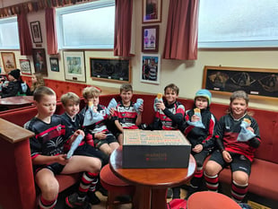 Rugby club’s scrum-my link-up