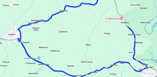 Motorists face 30 mile diversion between Callington and Saltash