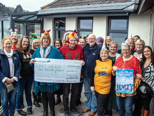 Sea swimmers raise £2,000 for RNLI
