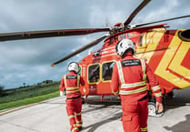 Cornwall Air Ambulance sees 10 per cent rise in missions in 2023