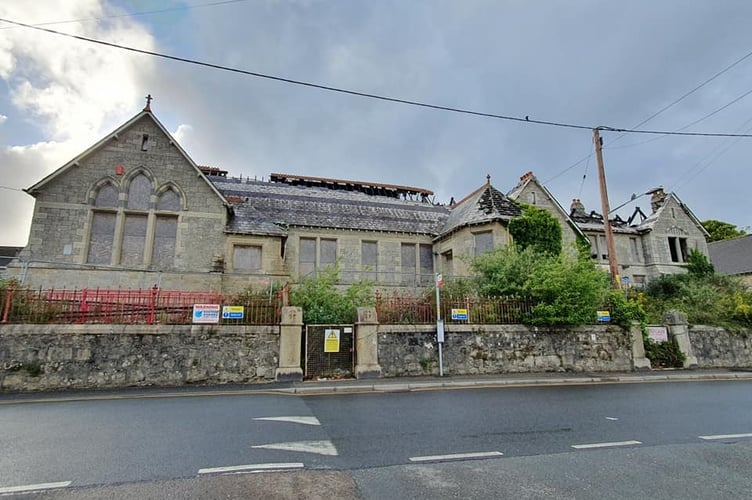 The old Carclaze Infants School