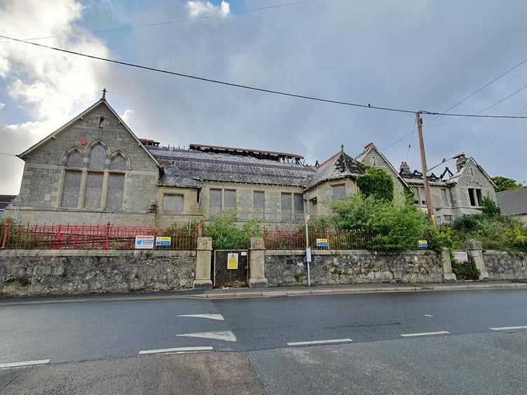 The old Carclaze Infants School