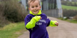 Seven-year-old’s marathon effort in memory of his ‘papa’