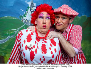 Oh yes it is! Dick Whittington comes to Bugle 