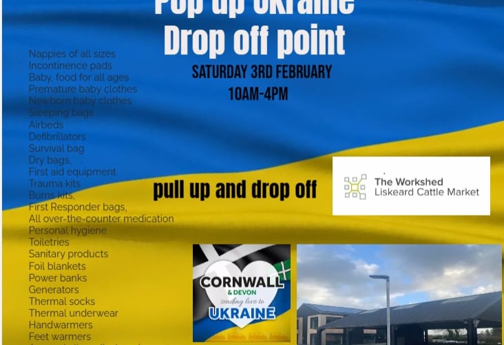 Liskeard Lions drop off event