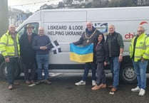 Liskeard mayor collects aid ahead of Ukraine trip