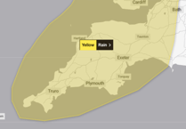 Wet days continue as Cornwall issued yellow rain warning