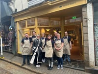 Pop singer unveils St Ives bakery's new refurbishment