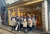 Pop singer unveils St Ives bakery's new refurbishment