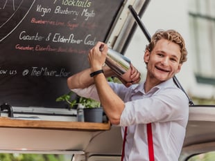 Young businessman full of praise for loan scheme