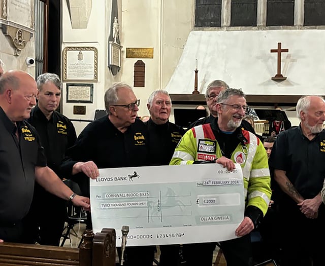 Choir hit the right notes for two worthy charities