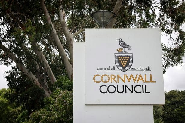 Cornwall Council Sign