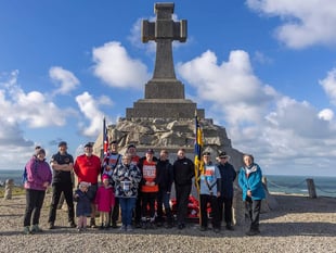 Veterans take on charity walk to help beat combat stress