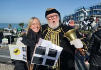 Grand St Piran's Day Parade held in Newquay