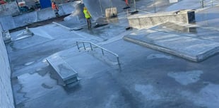 Newquay skatepark extension getting ready to roll