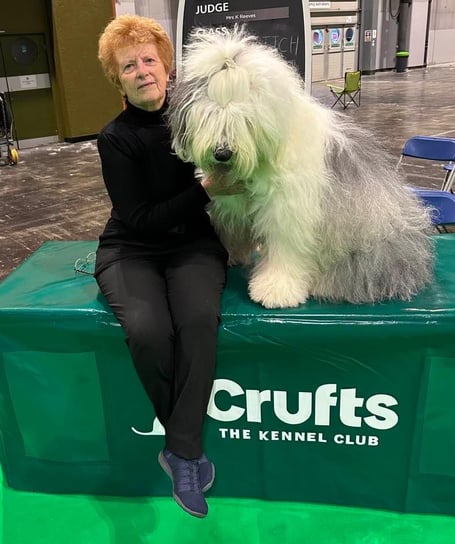 Lowen with owner Jennifer Hick