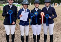 Camborne students have qualified to take part in a national showjumping championships
