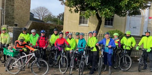 Club celebrates cycle trail's 10th anniversary