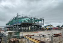 Construction of new Newquay primary school taking shape