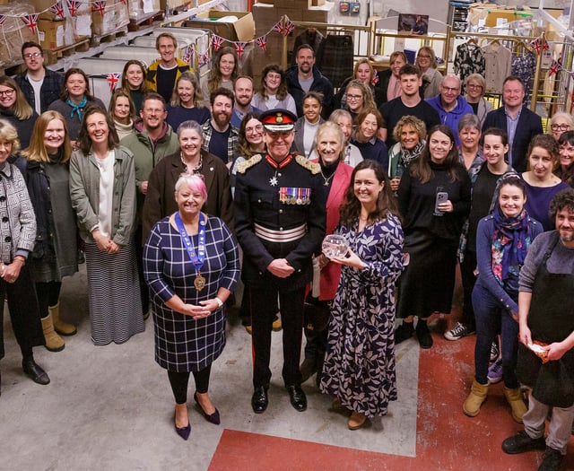 Fashion brand receives prestigious business award