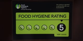 Cornwall establishment handed new food hygiene rating