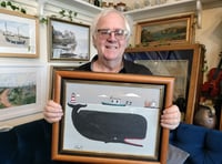 Retired man takes art world by storm 
